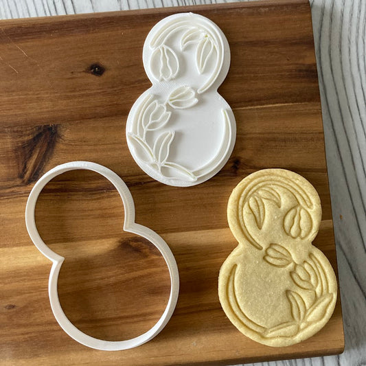 Numéro 8 - Mars - Journée de la Femme - Emporte-pièce pour décorer des biscuits ou des gâteaux