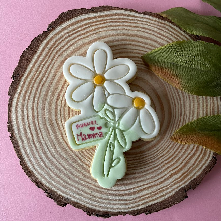 Fiore - Margherita Mod.3 - Cookies Cutter - Formina per biscotti o decorazione torte