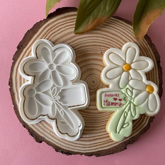 Fleur - Marguerite Mod.2 - Emporte-pièce - Emporte-pièce ou décoration de gâteau