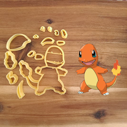 Charmander - Pokemon - Choice of size from 7cm to 20cm