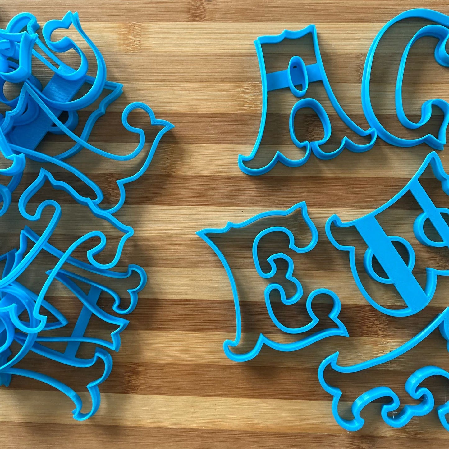 Ciurcus Alphabet - Letters 8 CM - Cookie cutters