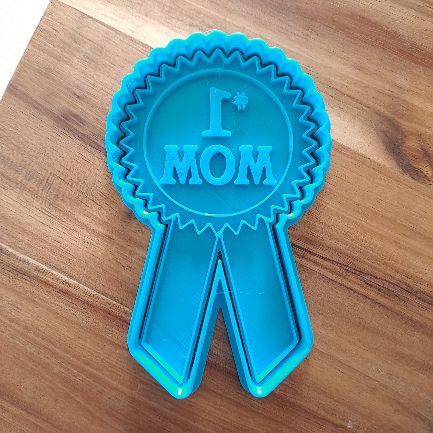 Coccarda 1# Mom - Festa della Mamma - Cookies Cutter - Formina