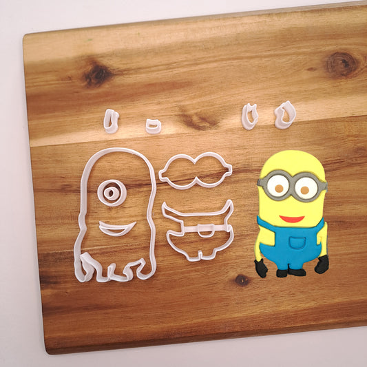 Minions whole - Sectioned - Cookies Cutter - Cutters