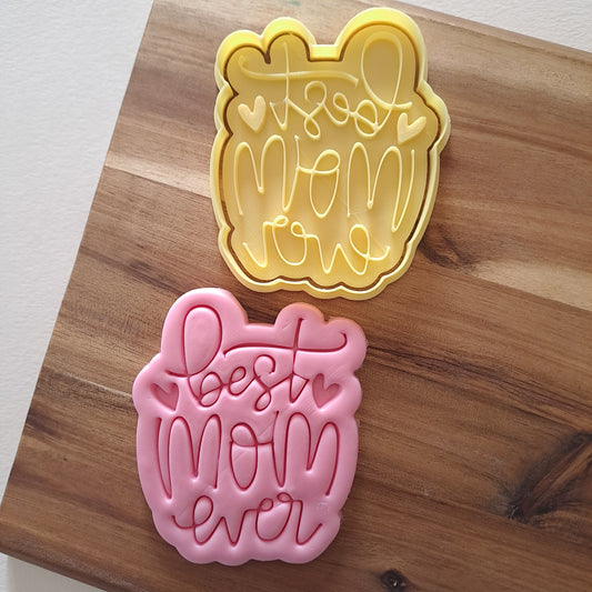 Best Mom Ever Mod.1 - Mother's Day - Cookies Cutter - Formina