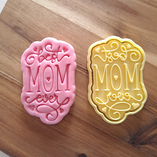 Best Mom Ever Mod.3 - Mother's Day - Cookies Cutter - Formina
