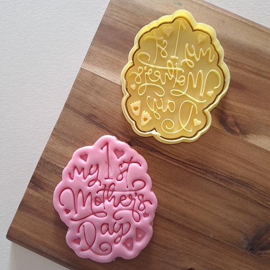 My First Mother's Day Mod.2 - Mother's Day - Cookies Cutter - Formina