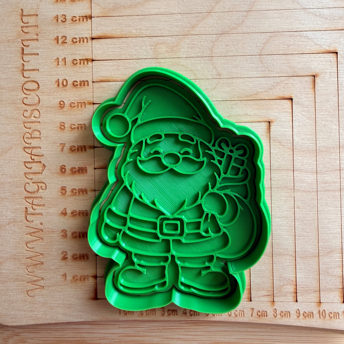 Tagliabiscotti Babbo Natale e Mamma Natale – Set 2 Stampi Natalizi