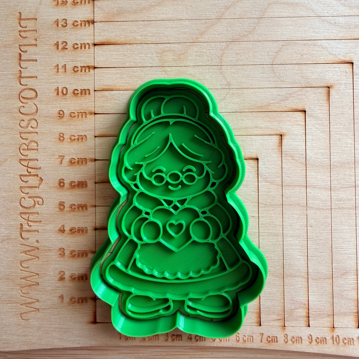Tagliabiscotti Babbo Natale e Mamma Natale – Set 2 Stampi Natalizi