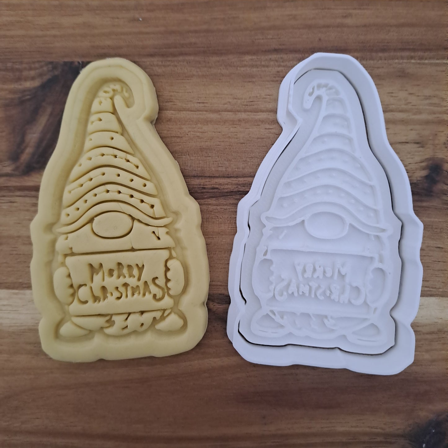Christmas Gnomes Set - Cookies Cutter - Formina - Mold for biscuits or cake decoration