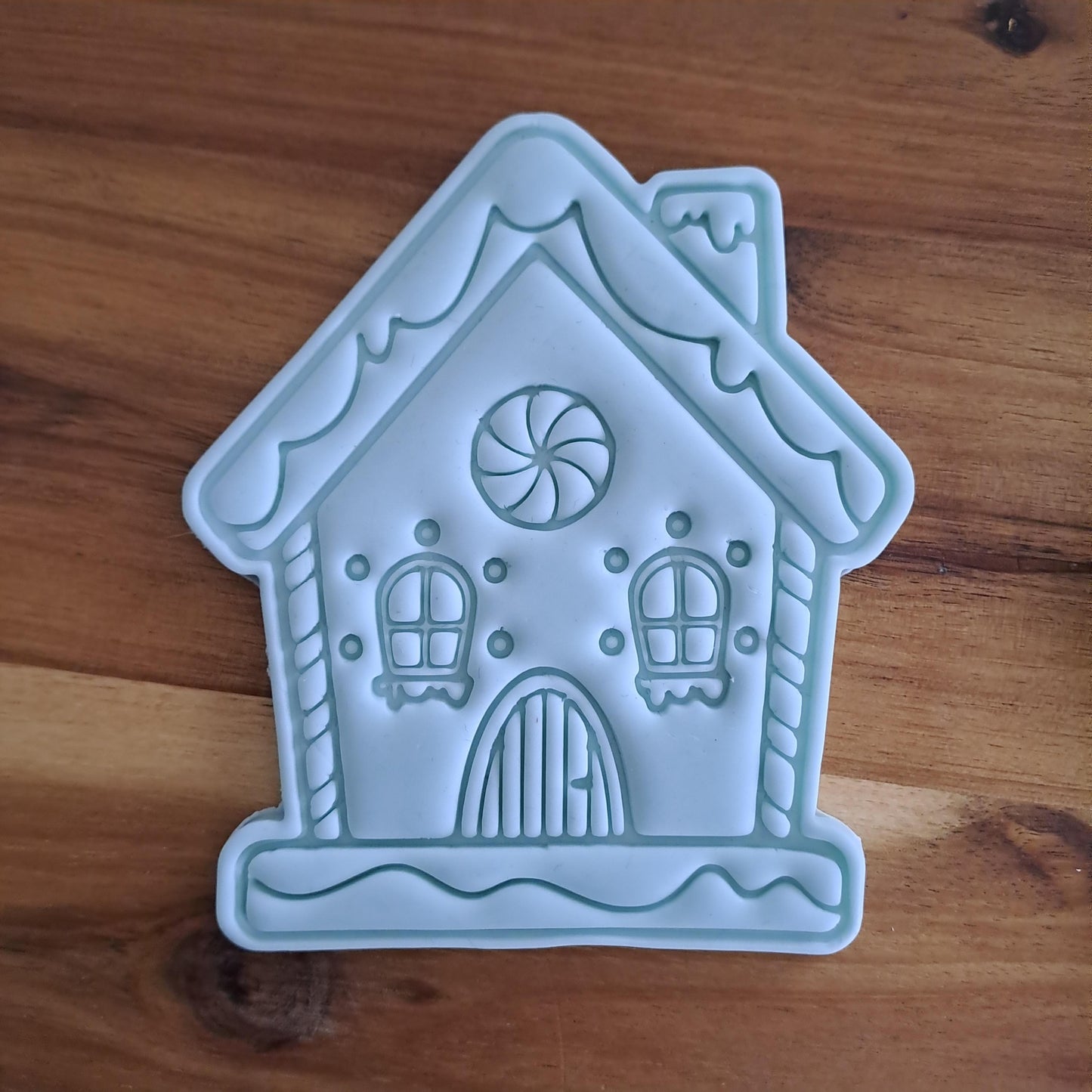 Casetta natalizia mod.1 - cookies cutter - formina - stampo - tagliabiscotti - 10 cm