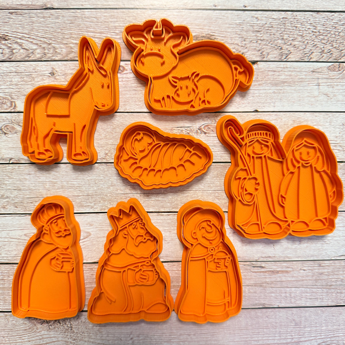 Belén de Navidad - Cortador de galletas - Moldes - Cortadores para galletas o decoración de tartas