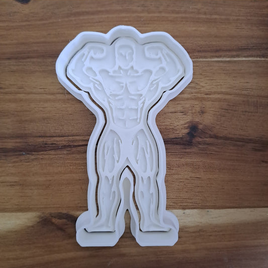 Bodybuilder - Bodybuilding - Bodybuilding - Gym - Cookie cutter - Cookie cutter - Mould