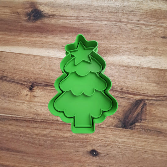 Christmas Tree Mod.7 - Cookies Cutter - Formina - Mold for biscuits or cake decoration