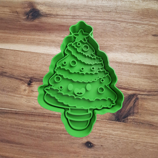 Christmas Tree Mod.9 - Cookies Cutter - Formina - Mold for biscuits or cake decoration