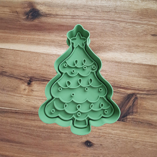 Christmas Tree Mod.10 - Cookies Cutter - Formina - Mold for biscuits or cake decoration