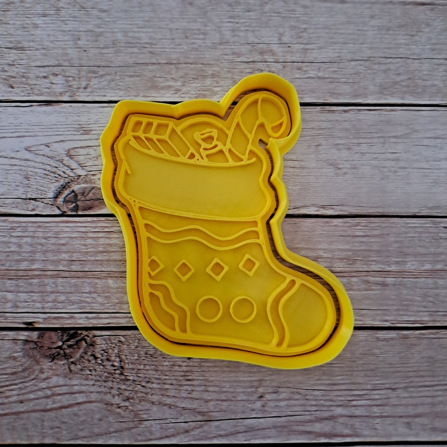 Tagliabiscotti Calza Mod1 - Befana - Epifania - Cookies Cutter - Formina - Stampo per biscotti o decorazione torte