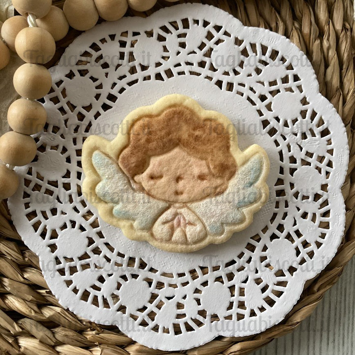 Tagliabiscotti Angelo mod.1 - Angioletto - Cookies Cutter - Formine - Stampi per biscotti o decorazione torte