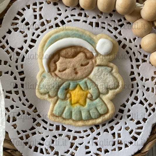 Tagliabiscotti Angelo mod.2 - Angioletto - Cookies Cutter - Formine - Stampi per biscotti o decorazione torte