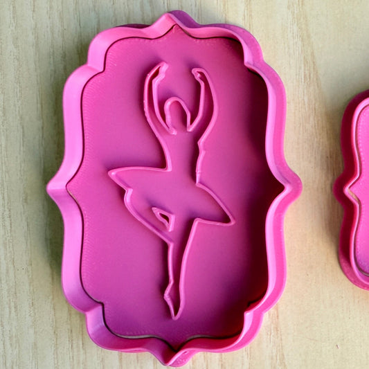 Tagliabiscotti Ballerina - Danza - Compleanno - Cookies cutter - Formina