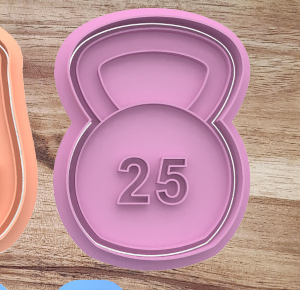 Set Culturismo - Bodybuilding - Palestra - Cookies cutter - Tagliabiscotti -  Stampo