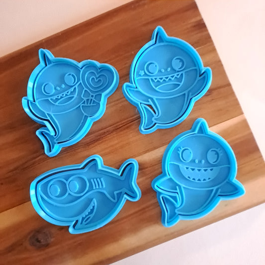 Tagliabiscotti Baby Squali - Squali - Cookies Cutter - Formine