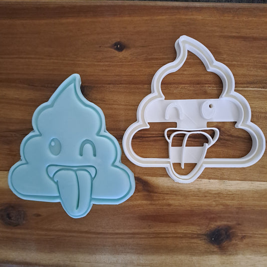 Poop Tongue - Cookie cutter - Biscuit cutter - Mould