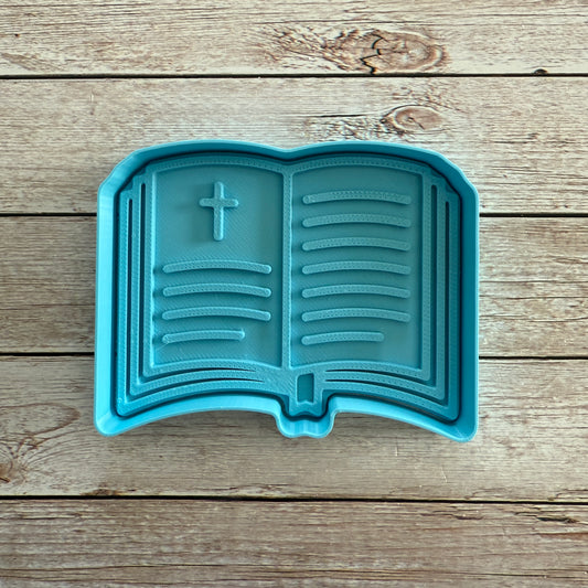 Libro sacro - Tagliabiscotti - Bibbia -Comunione- Cresima- Cookies Cutter - Formina