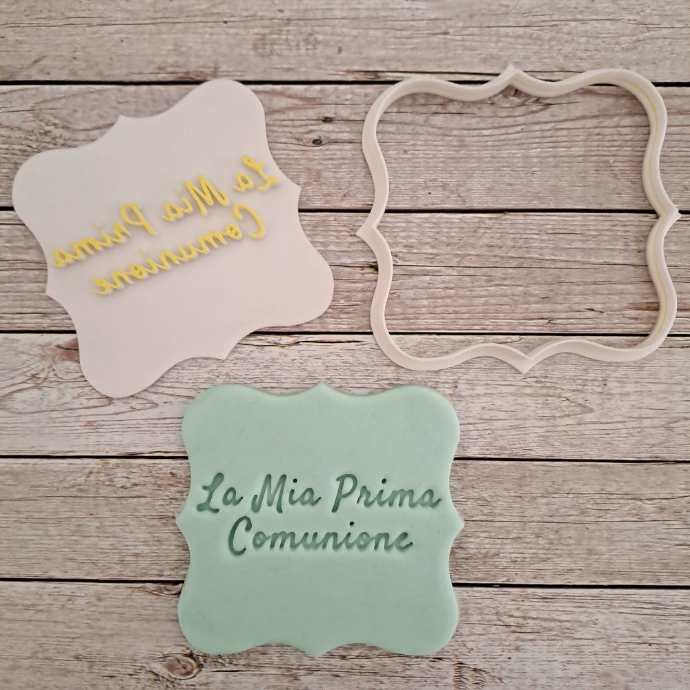 Cagnolinino con lettera per San Valentino - Cookies cutter - Tagliabiscotti - Formina - Cutter per biscotti o decorazioni torte in pasta di zucchero - Misura 8cm x 7,5cm x Cagnolinino con lettera per San Valentino - Cookies cutter - Tagliabiscotti - Formina - Cutter per biscotti o decorazioni torte in pasta di zucchero - Misura 8cm x 7,5cm x