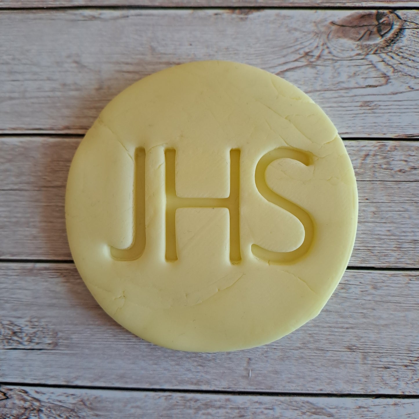 Tagliabiscotti Ostia JHS - Prima Comunione - Cookies cutter Stampo per decorazione biscotti e torte