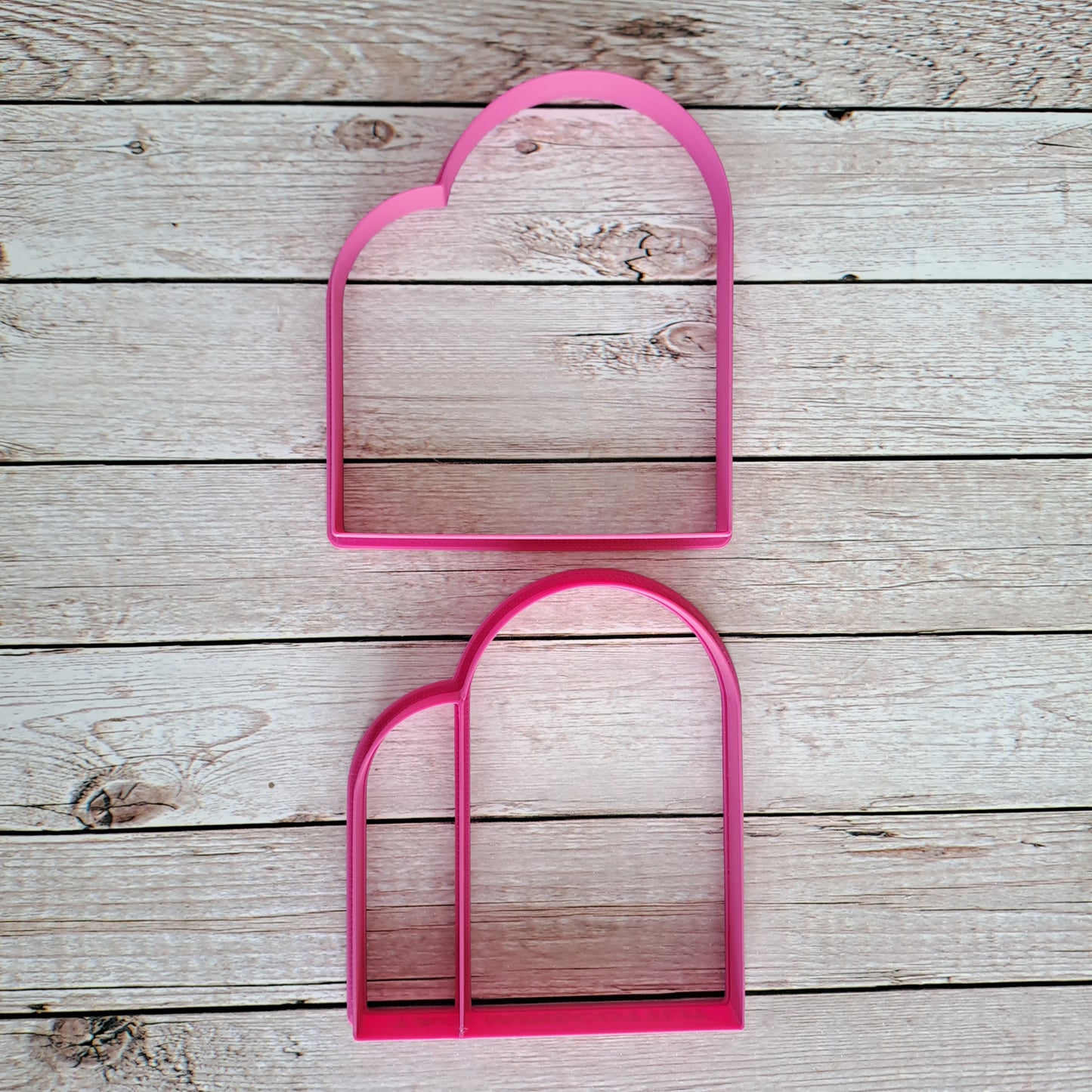 Cornice ad arco doppio mod.2 - Cookies cutter - Tagliabiscotti da 4cm a 18 cm