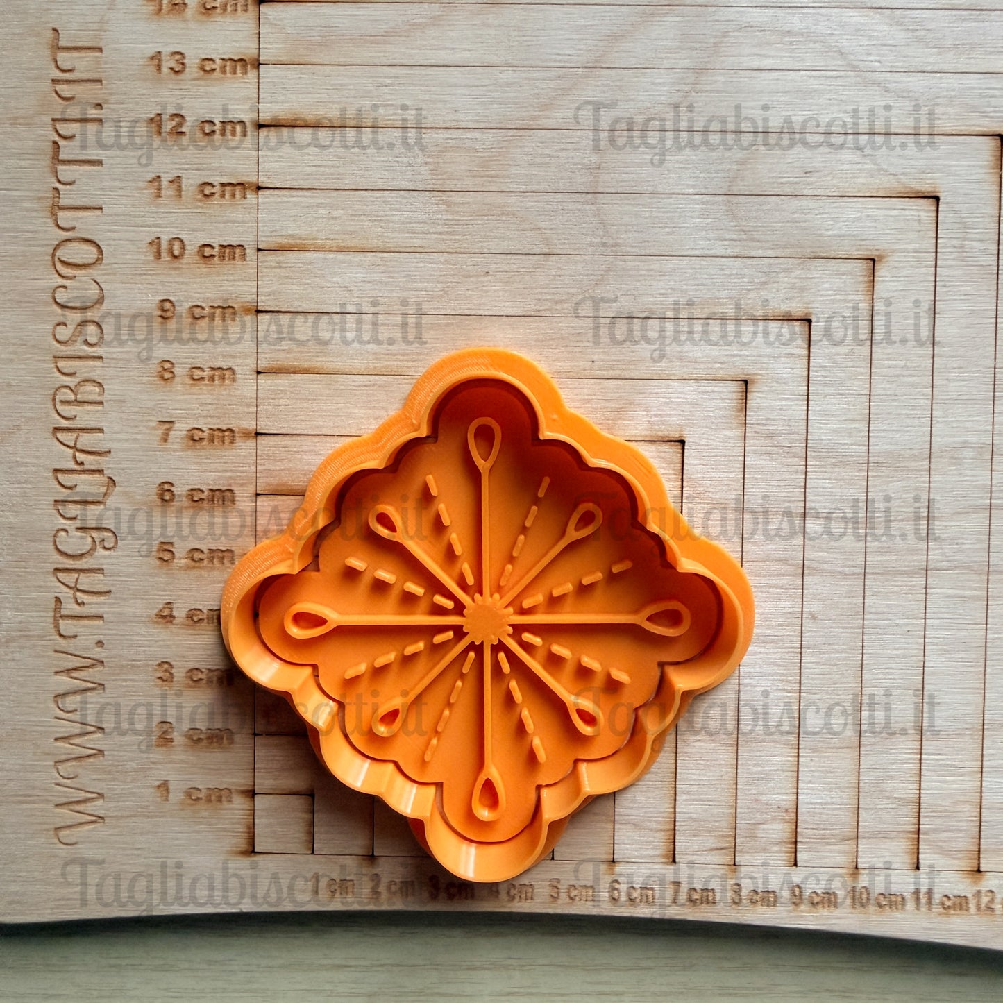 Capodanno set mod.5 - Fuochi d'artificio - 31 - cookie cutter - Stampi - Festa di fine anno - San Silvestro - tagliabiscotti