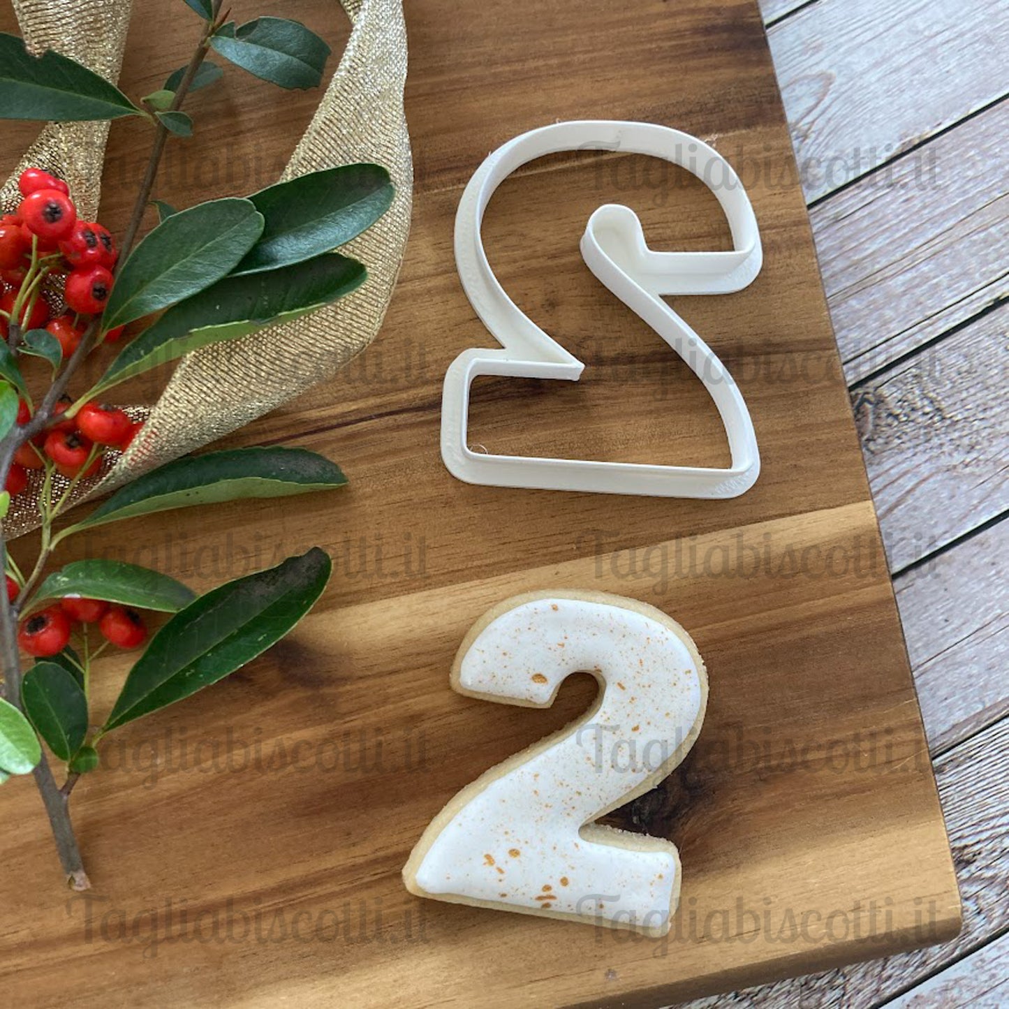 Capodanno 2025 - cookie cutter - Stampi - Festa di fine anno - San Silvestro - tagliabiscotti