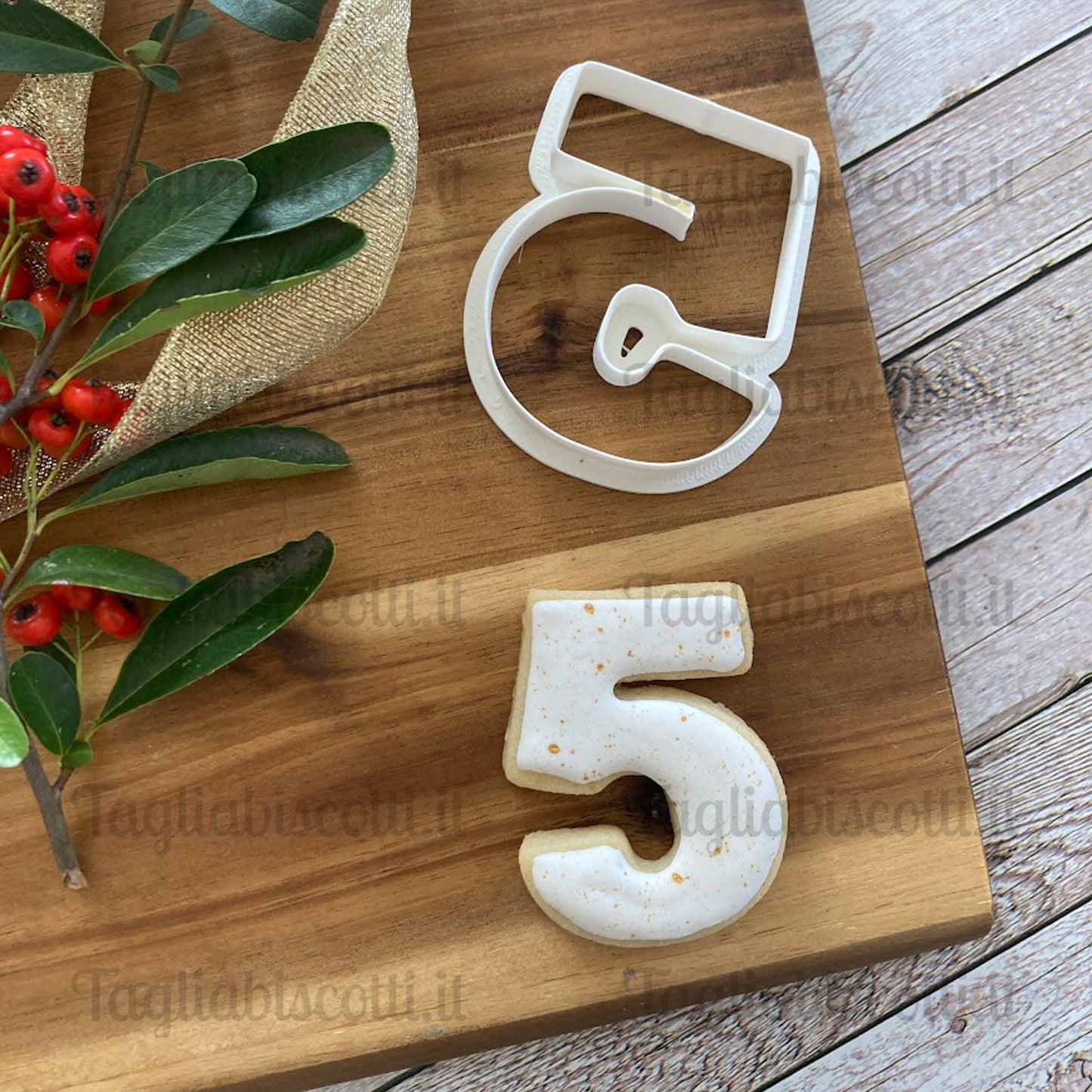Capodanno 2025 - cookie cutter - Stampi - Festa di fine anno - San Silvestro - tagliabiscotti