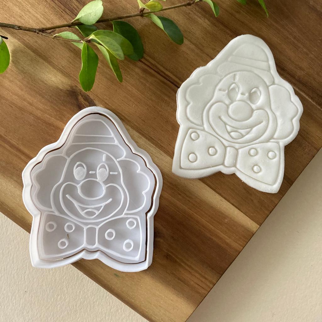 Circus - Set of 5 Characters - Clown - Clown - Lion - Elephant - Magician - Cookies Cutter - Molds - Molds for biscuits or sugar paste