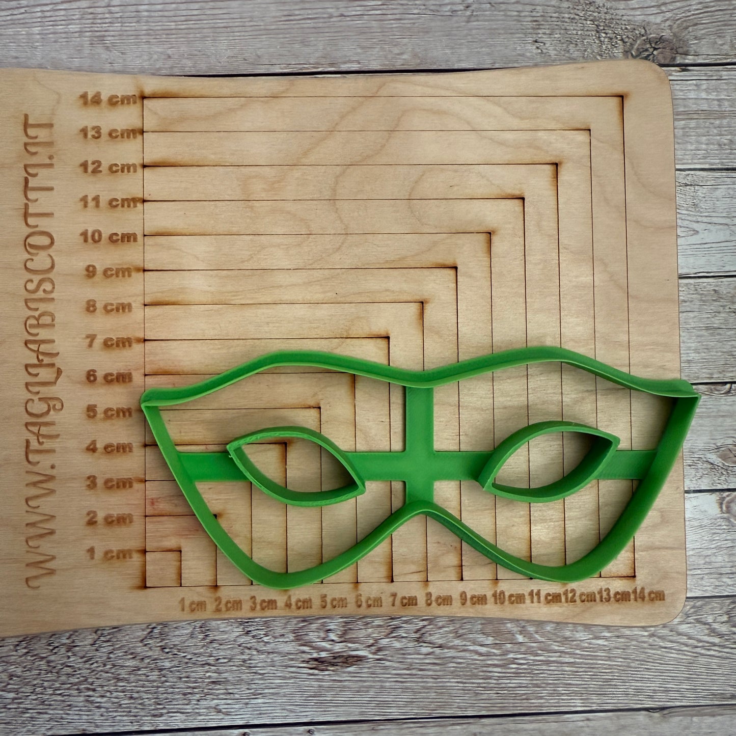 Maschera di Carnevale Mod.6 - Cookies Cutter - Tagliabiscotti per dolci di carnevale - Biscotti