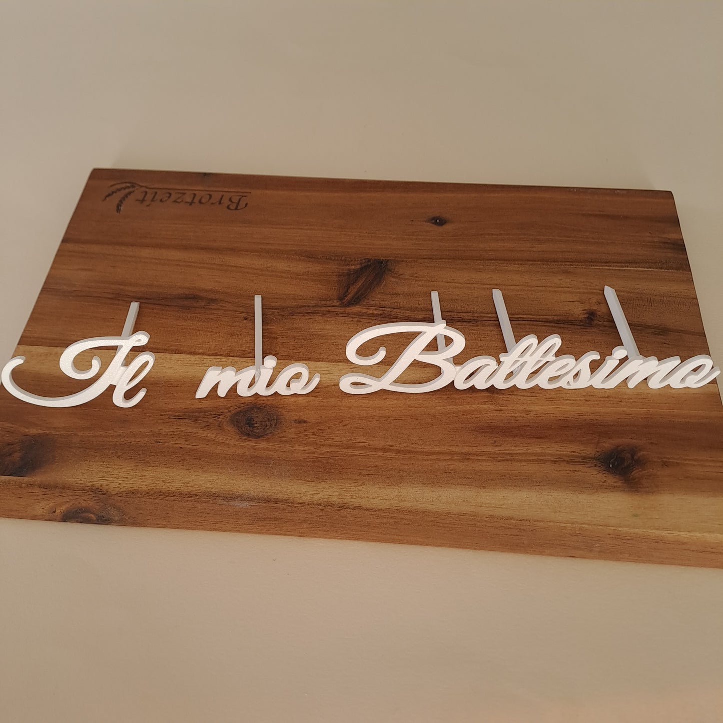 Il mio Battesimo - Cake Topper ad applicazione frontale - 15cm