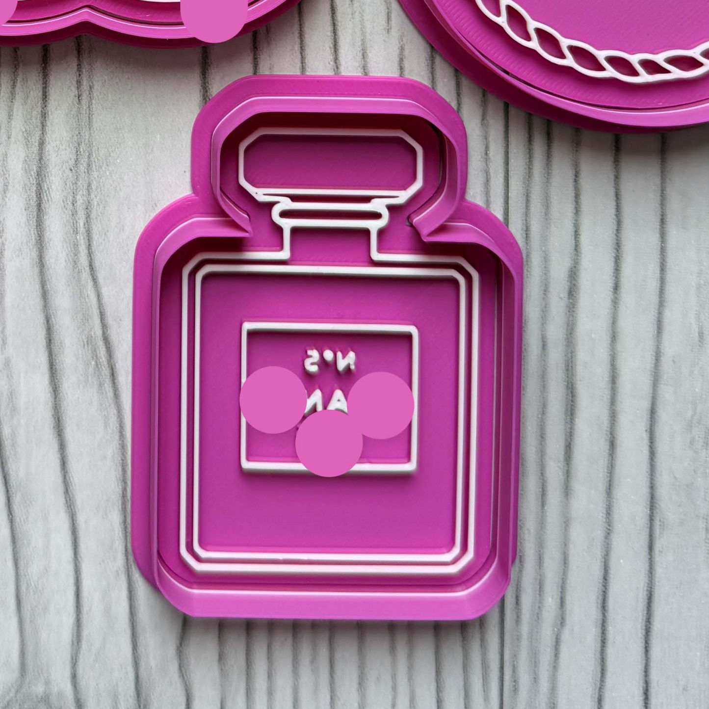 Cookie Cutter Moda CC Elegante – Borsa, Scarpe, Profumo e Accessori Glamour 8cm