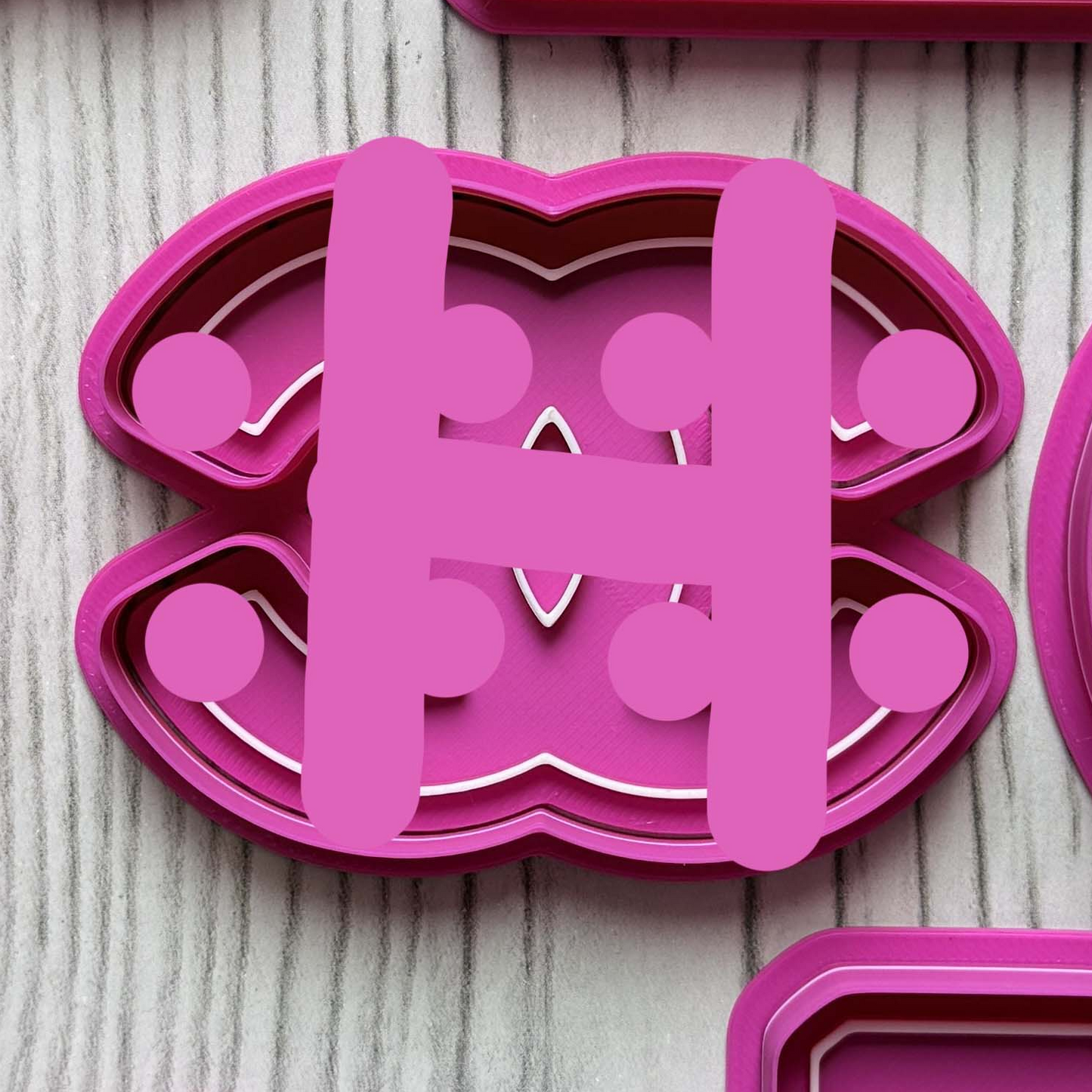 Cookie Cutter Moda CC Elegante – Borsa, Scarpe, Profumo e Accessori Glamour 8cm