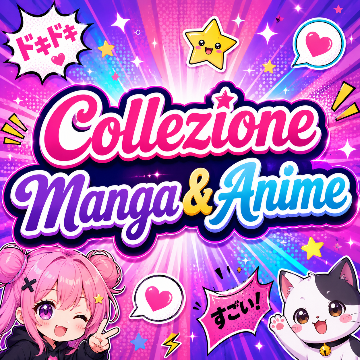 Cookies Cutter Collezione Manga & Anime - Tagliabiscotti