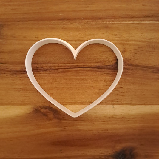 Heart frame cutter Mod.16 - Dimensions from 3cm to 25cm - Height 1cm