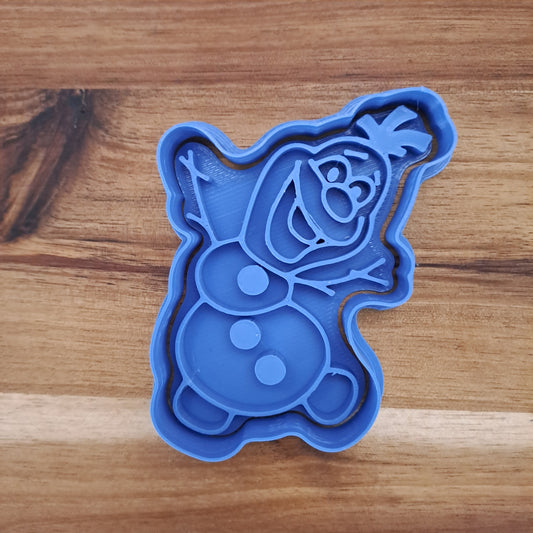 Ola f - Froze n - pupazzo di neve - Cookies cutter - Formina - Tagliabiscotti