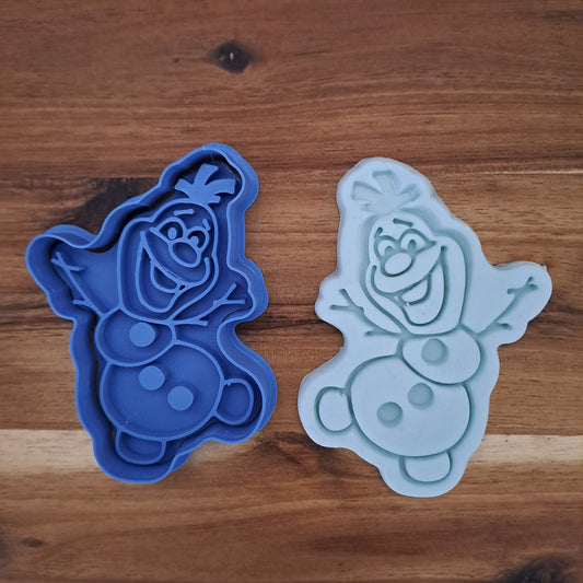 Ola f - Froze n - pupazzo di neve - Cookies cutter - Formina - Tagliabiscotti