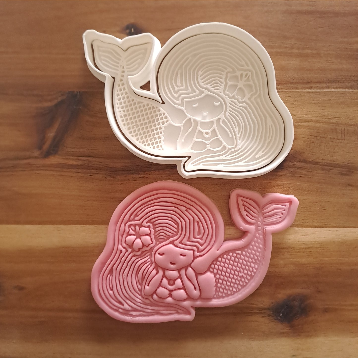 Sirène Mod.1 - Mer - Emporte-pièce - Forme - Moule 9cm