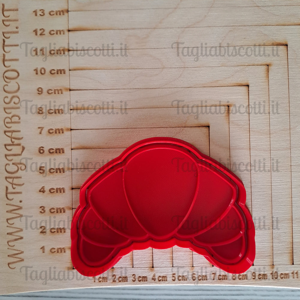 Cornetto / Croissant - Cookies Cutter - Tagliabiscotti - Tema Colazione