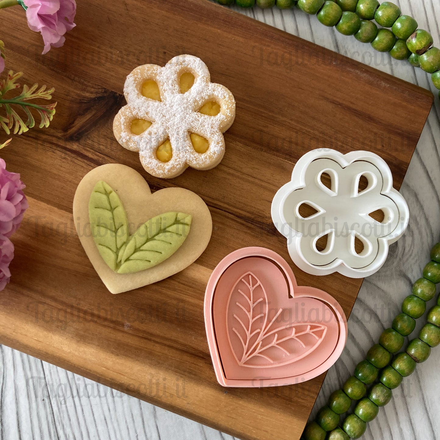 Fleur - Marguerite Mod.2 - Emporte-pièce - Emporte-pièce ou décoration de gâteau