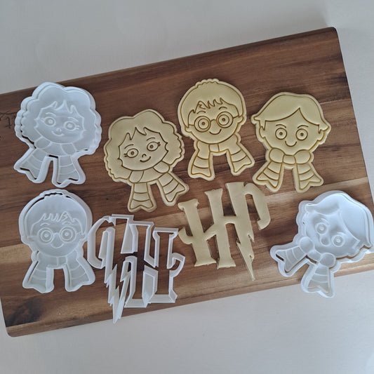 Harry Potter Characters - Cookies Cutter - Molds - Moulds