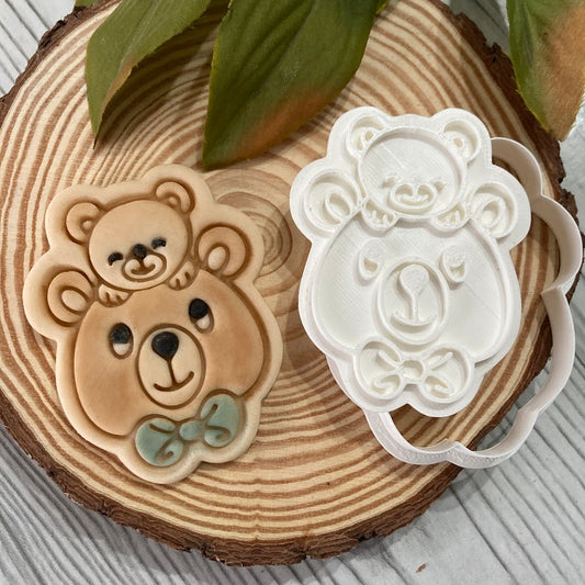 Emporte-pièce "Papa je t'aime" - Fête des Pères - Emporte-pièce - Emporte-pièce ou décoration de gâteau de 8 à 12cm