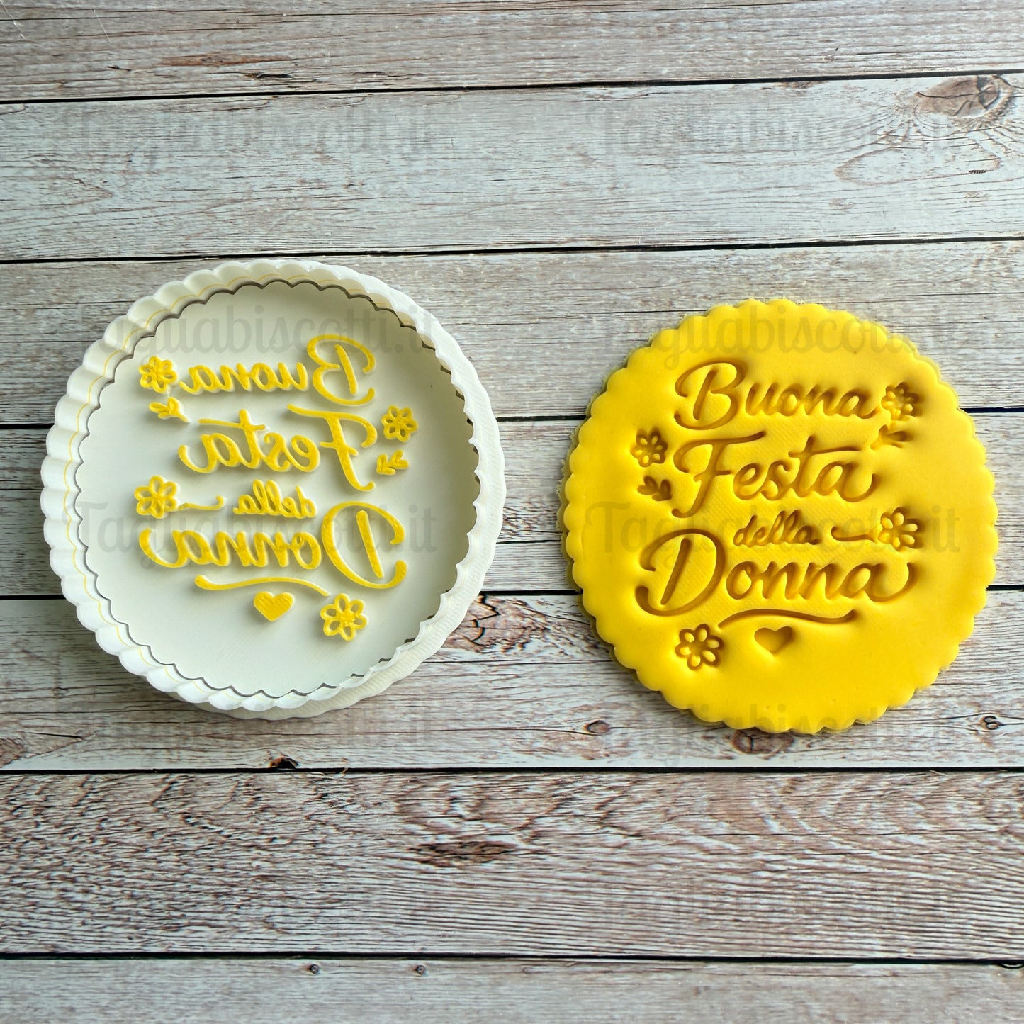 Tagliabiscotti Festa della Donna – Buona Festa della Donna - 8 Marzo - cookies cutter
