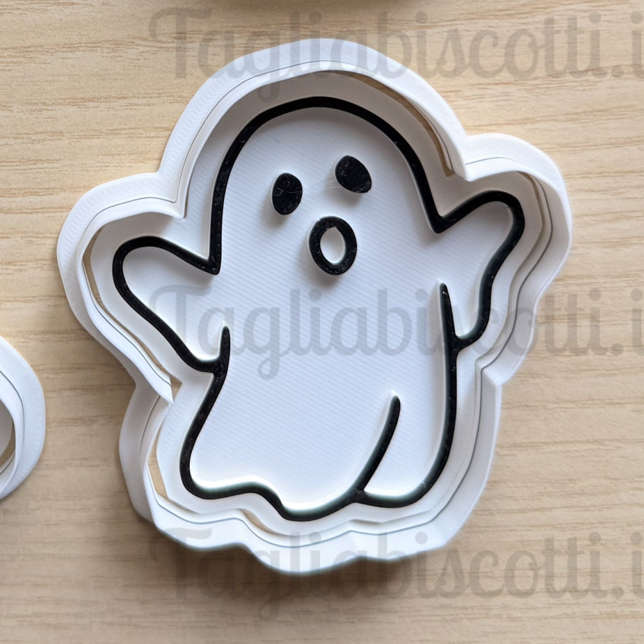Coffret Cercueil avec Maman - Halloween - Emporte-pièce - Moule à biscuit ou pâte à sucre - 11cm