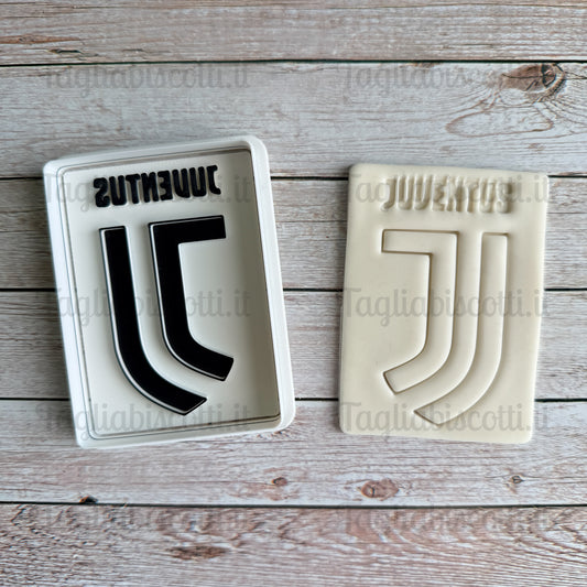 Tagliabiscotti Juventus calcio - Stemma logo squadra di Calcio - Cookies cutter